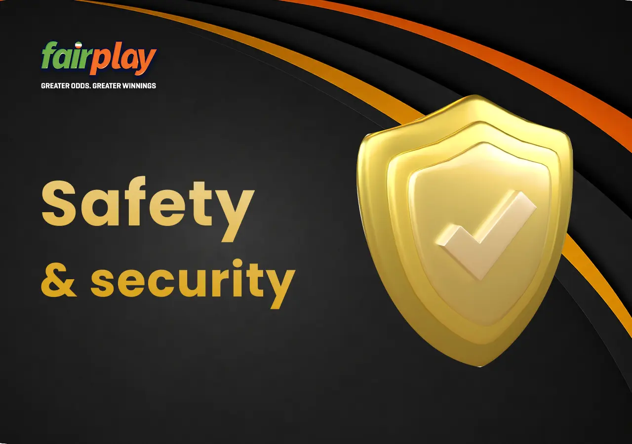 Security shield representing safe transactions and data protection